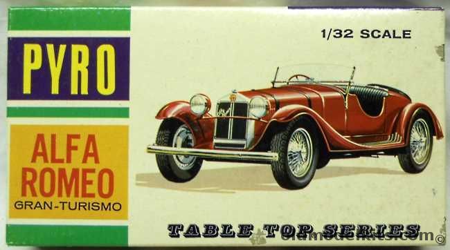 Pyro 1/32 1931 Alfa Romeo Gran Turismo 6C-1750cc, C320-60 plastic model kit